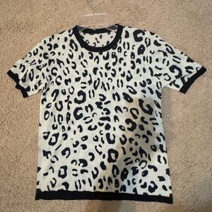 Leopard Short Sleeve Tee